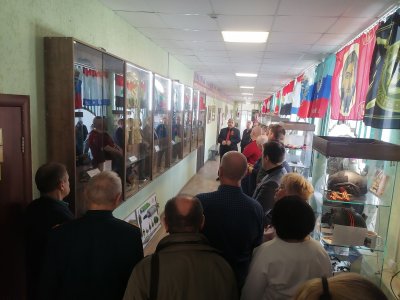 Музею «Солдат войны не выбирает» исполнился год